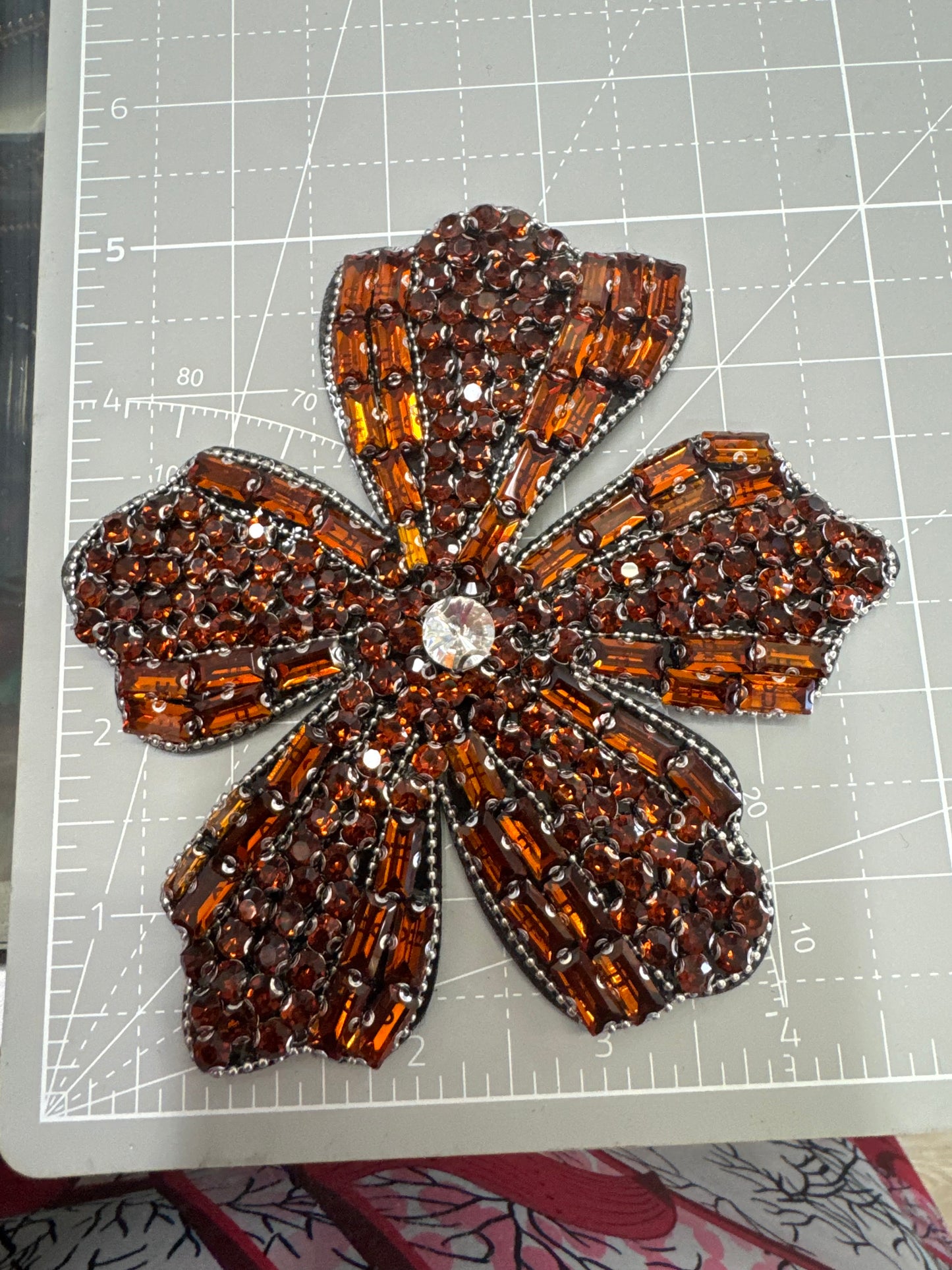 Rhinestone Flowers