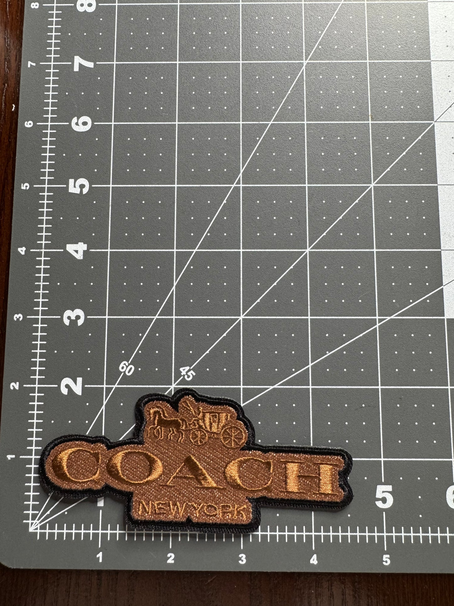 Brown Coach patch