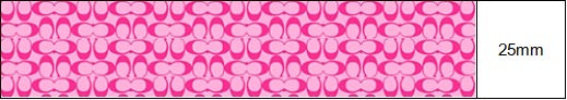 Pink coach ribbon 