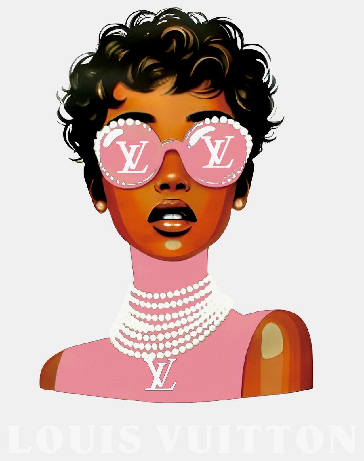 LV inspired DTF 