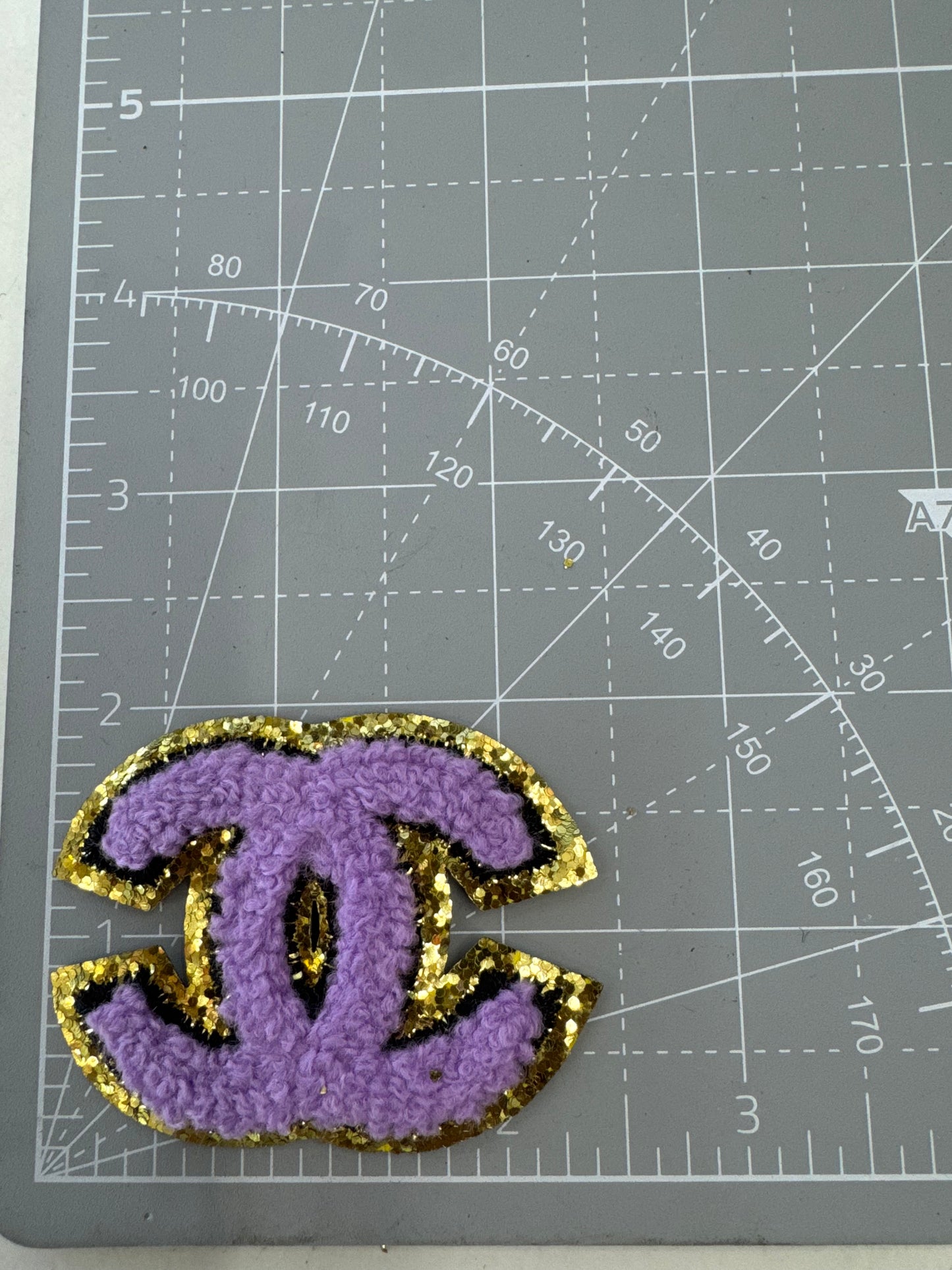 Purple & Gold Patch