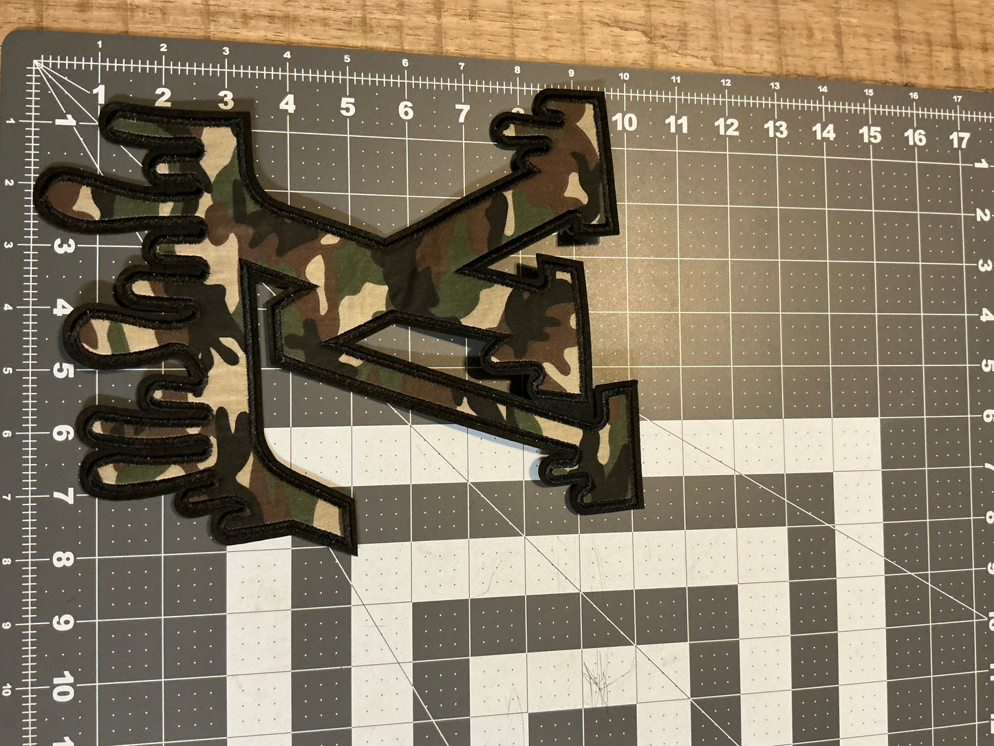 K CAMOUFLAGE PATCH