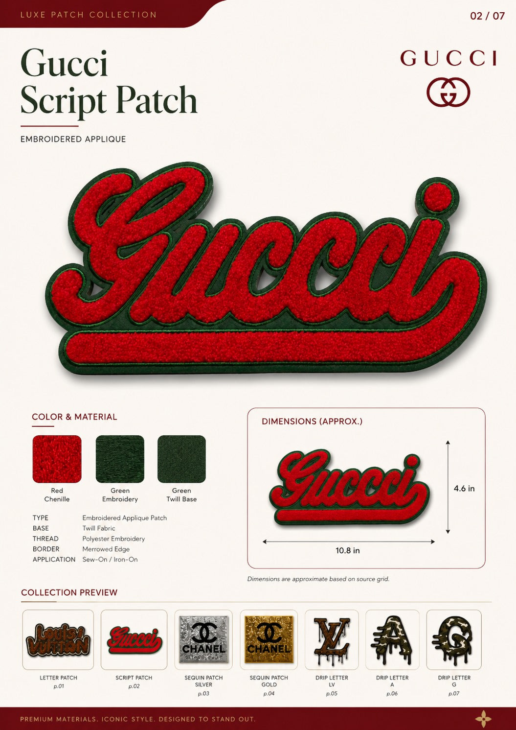 Gucci script patch