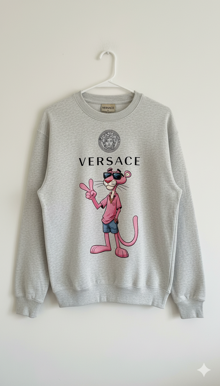 Pink Panther DTF Transfer (Direct-to-Film)