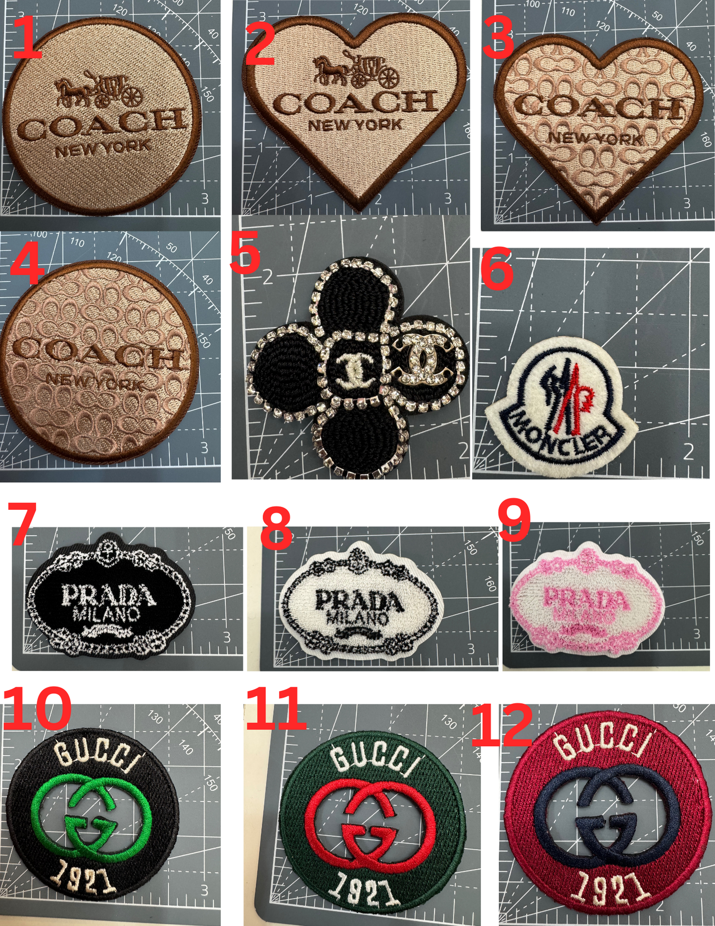 IRON ON PATCHES