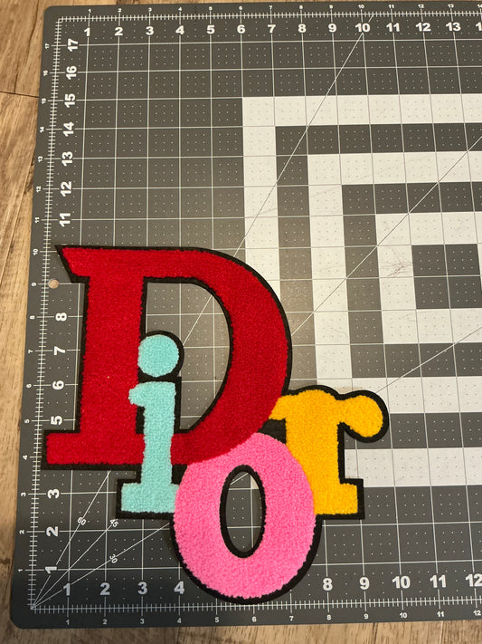 Dior large patch