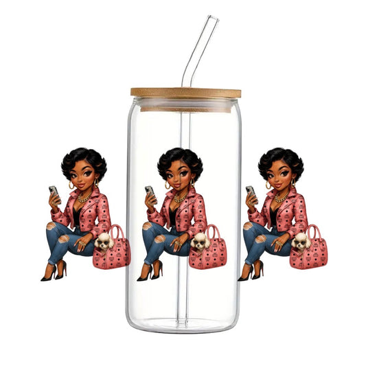 UV Sticker Cup Wrap 16 OZ