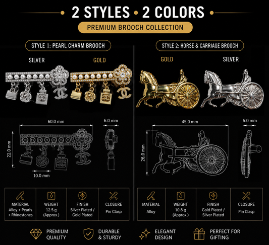 Premium brooch collection