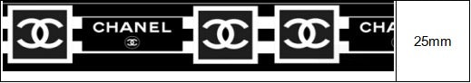 Black & White CC Ribbon ￼