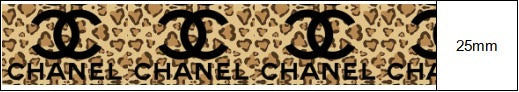 Leopard CC ribbon ￼
