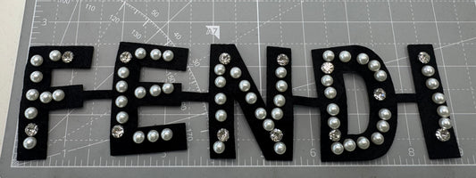 F.E.N.D.I Bling patch