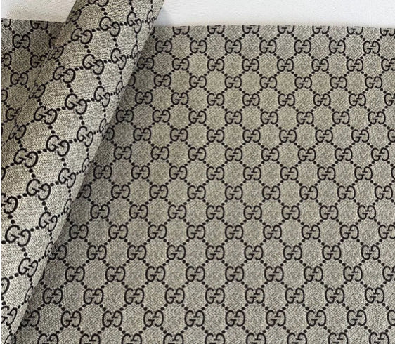 One yard faux leather fabric