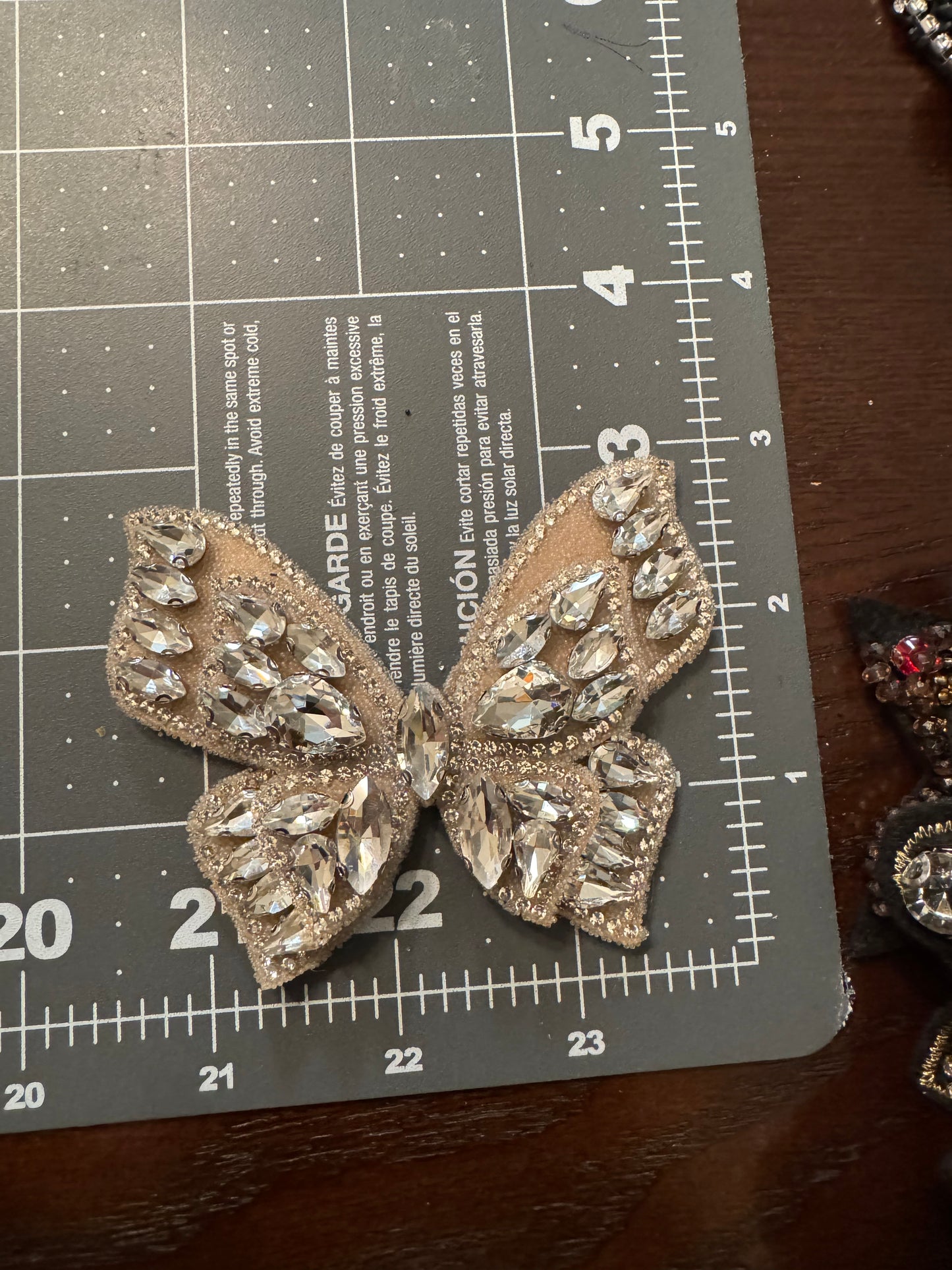 ￼Rhinestone Butterfly