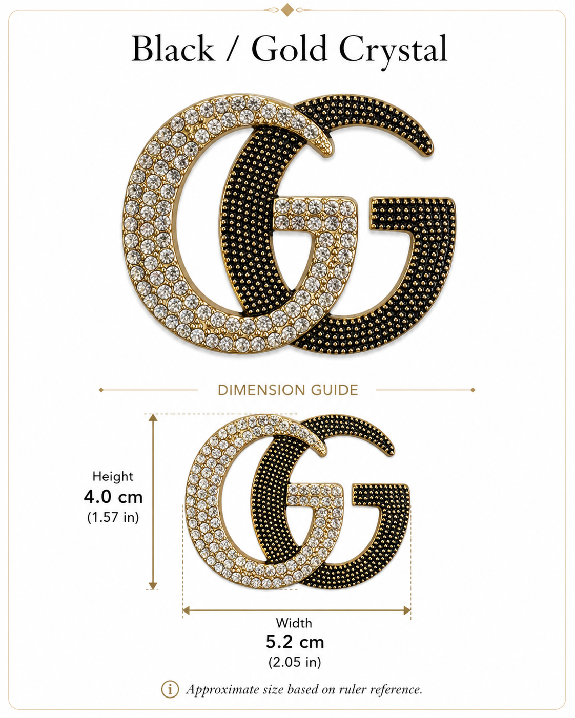 5 variants of luxurious GG