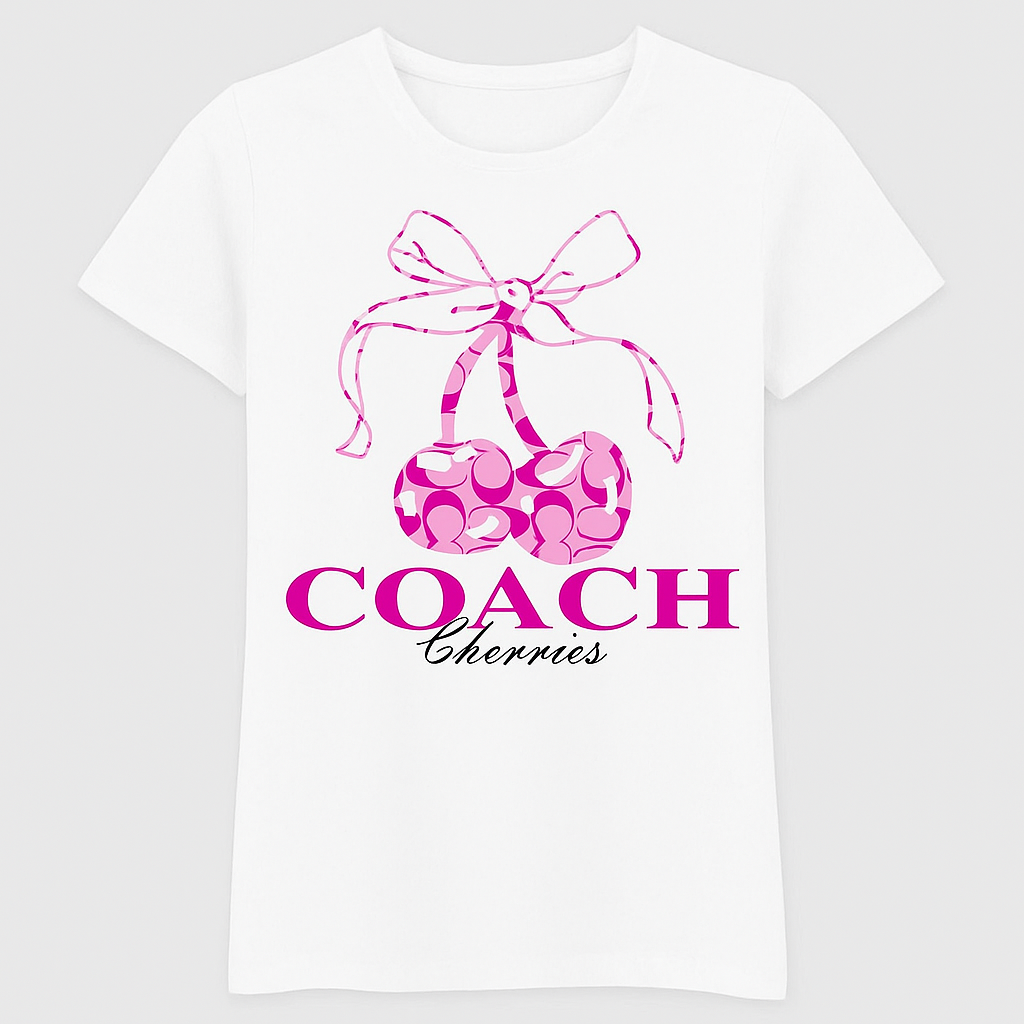 Coach Cherries DTF Transfer (Direct-to-Film)