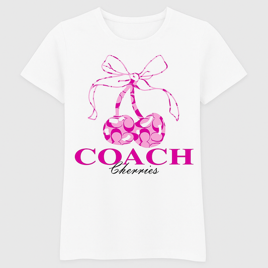 Coach Cherries DTF Transfer (Direct-to-Film)