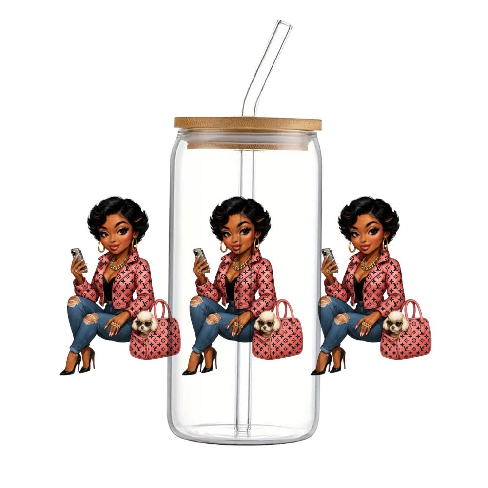 UV Sticker Cup Wrap 16 OZ