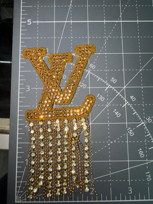 LV bling patch
