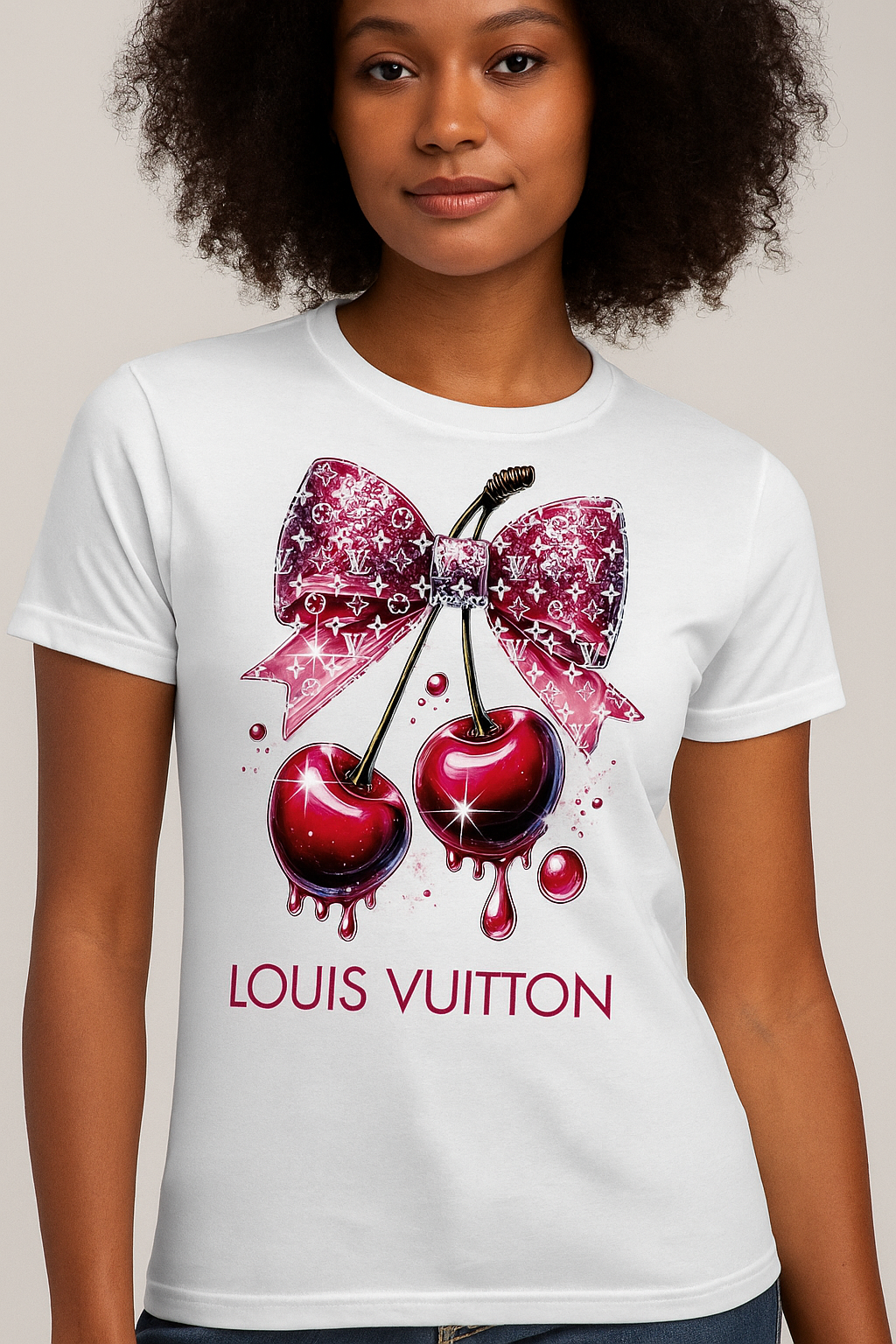 Designer Cherries DTF Transfer (Direct-to-Film)