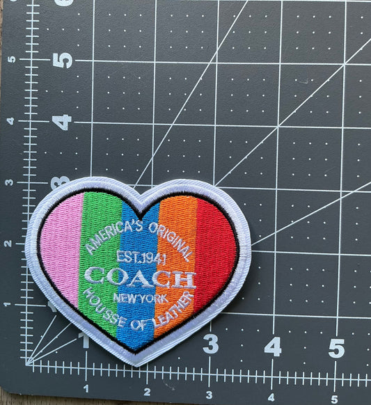 Multicolor coach patch ￼