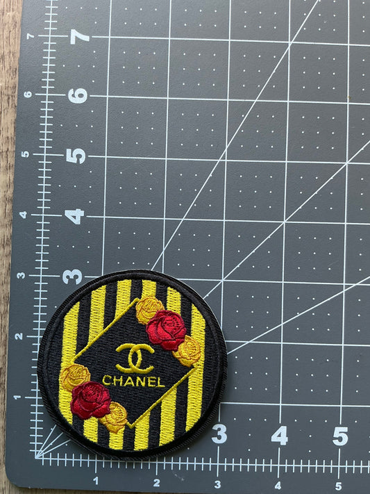 CC iron on patch