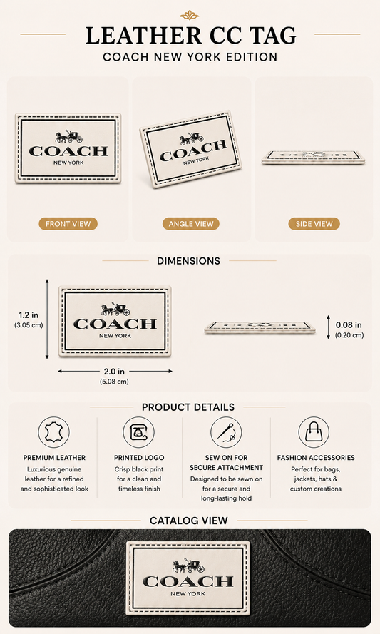 Coach tag