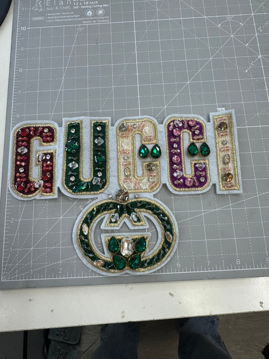 GG bling Patches