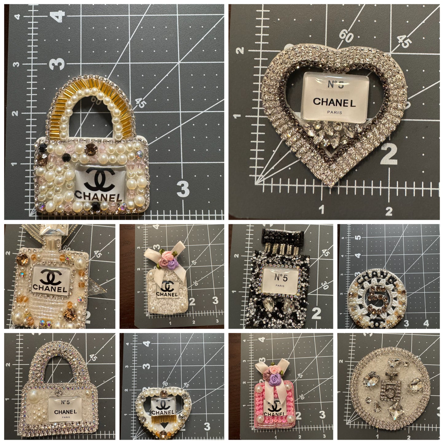 Bling C.C patches (No iron on)