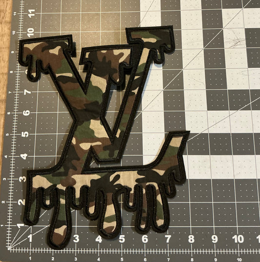 Camo LV drip patches