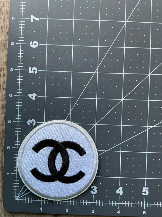 CC iron on patch
