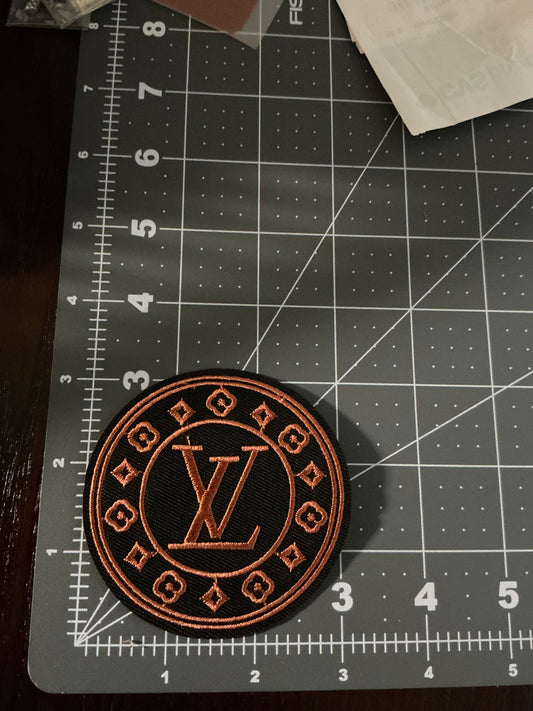 LV Circle iron patch