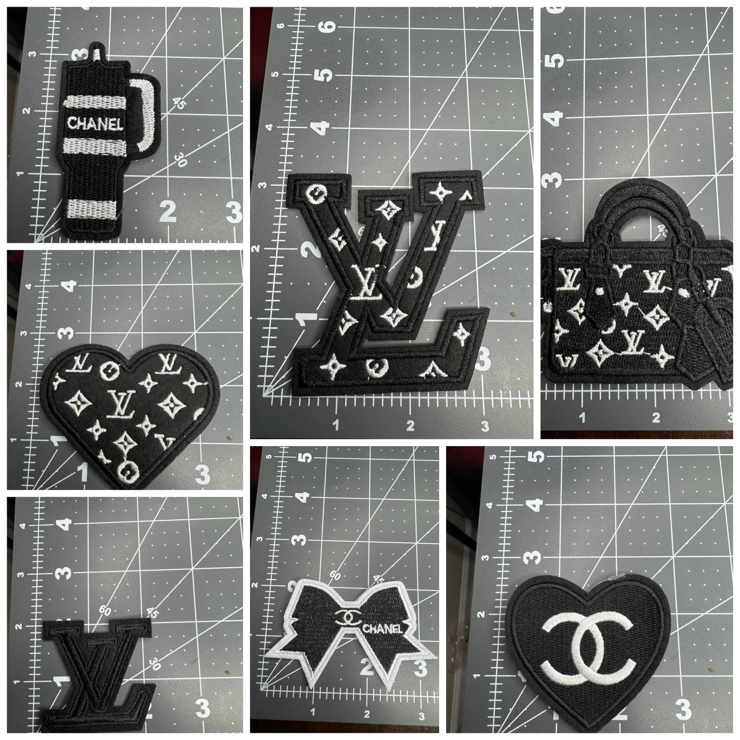 Black & white patches