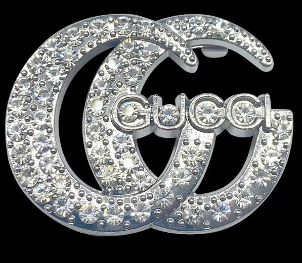 Gucci logo available in 3 style and colours