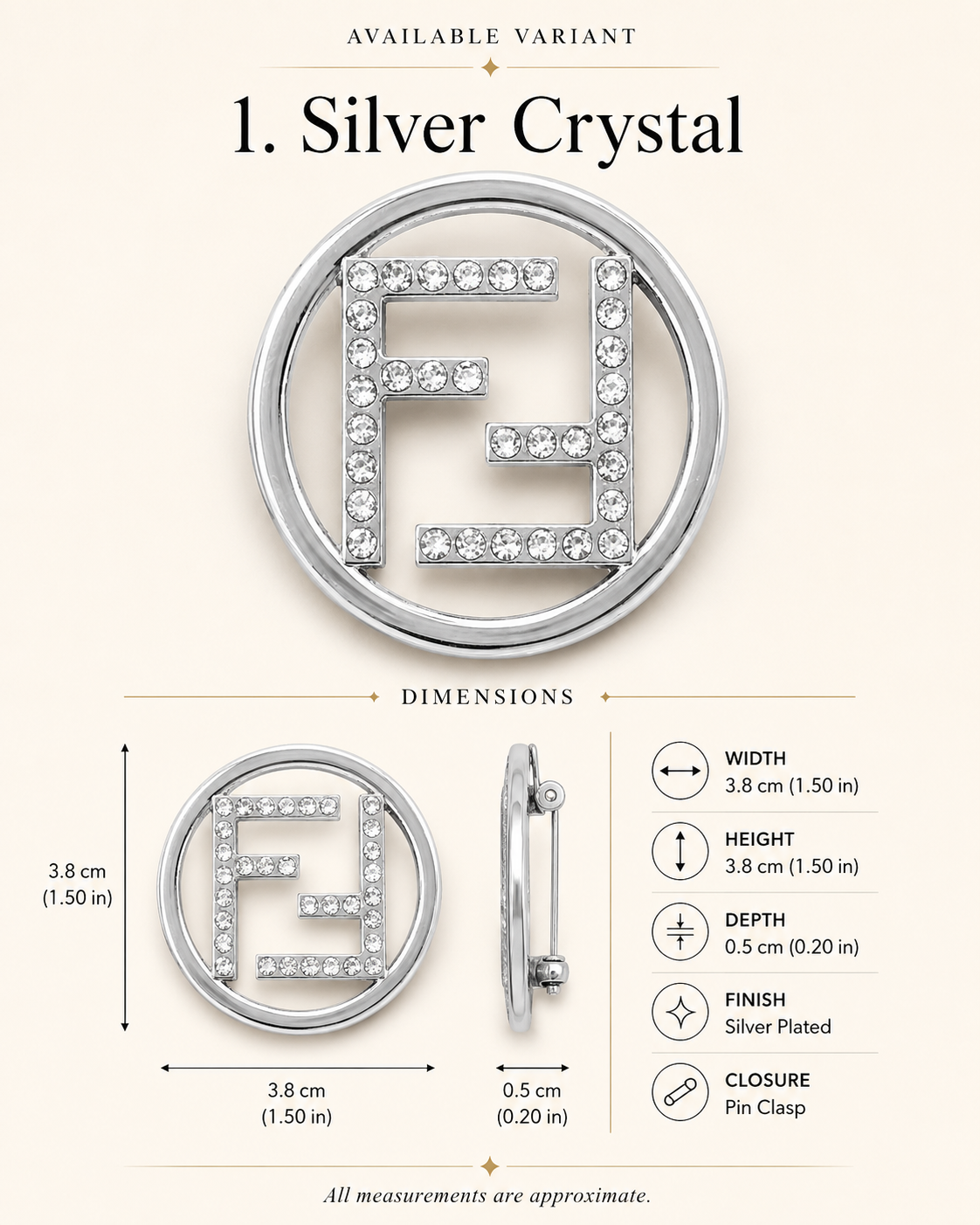 FF Charms available in two variants