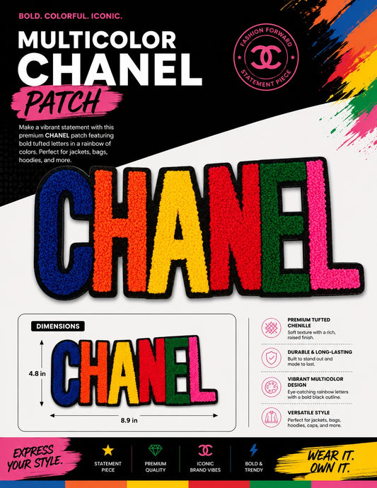 Multi Colour CHAN-EL patch