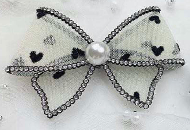 Rhinestone Bow Patches For Shoes Clothes Hats Bags etc...