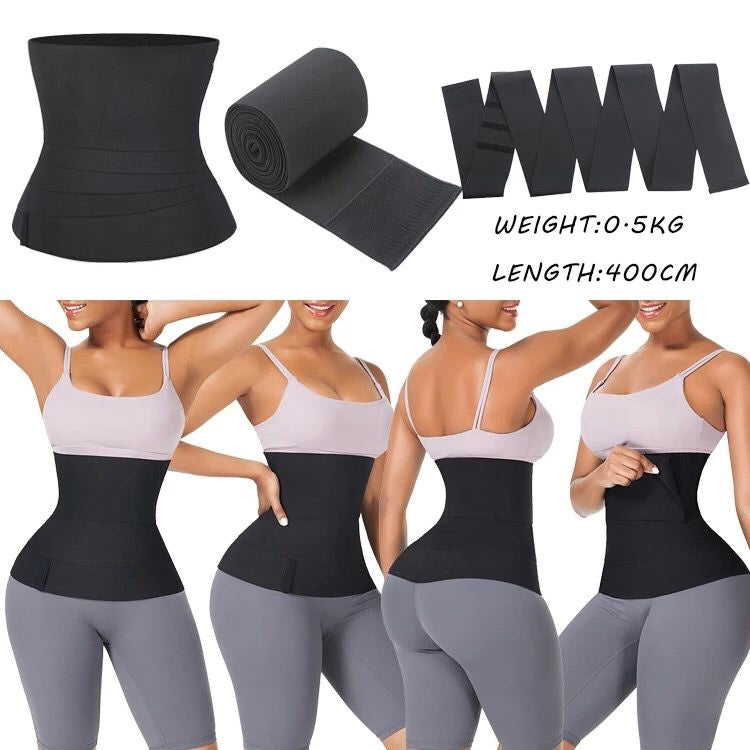 NEW DESIGN WAIST WRAP FOR TUMMY CONTROL ONE SIZE FITS ALL